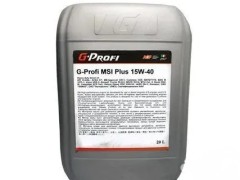 Масло Gazpromneft G-Profi MSI Plus 15W-40 (rus) 20 л.