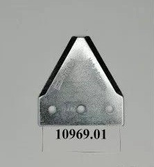 Сегмент для уборки льна гдадкий (болтовое соединение) 10969.01