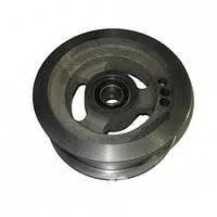 Шкив натяжной Ф200 мм для ремня 4/НВ (плоский) 101.01.10.103