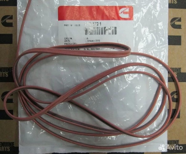 Прокладка передней крышки двигателя QSX15 (верх) 4962721A 4962721A