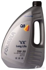 Масло моторное Q8 Formula VX Long Life 5W30 (4л)