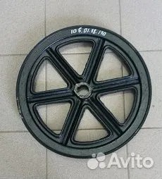 РСМ-10Б.01.38.170, Шкив ведущего вала (d=40 мм) алюм. (РСМ) РСМ-10Б.01.38.170