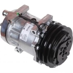 Компрессор кондиционера (9705764) TITAN 7H15 A2 12V выходы горизонтальные 2х1"-14UNF